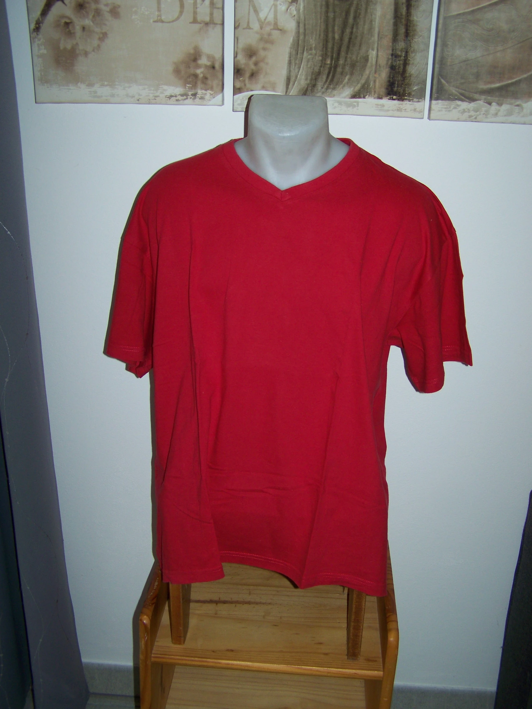 T-shirt 🟥Rouge Passion SOL'S – 100% Coton – Taille XXL